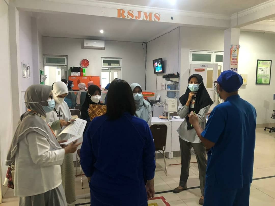 KOMITMEN DENGAN AKREDITASI PARIPURNA, TIM POKJA AKREDITASI RSJMS LAKUKAN TELUSUR INTERNAL